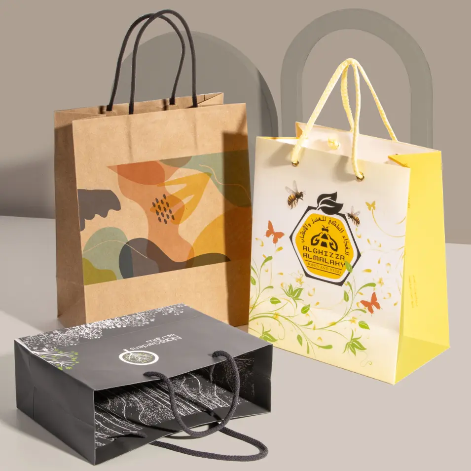 CLC Packaging - Custom luxury paper bag with logo print